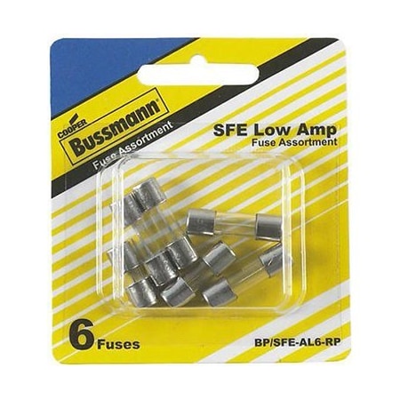 Fuse Asrtmnt Lowamp 4/6/7.5/9A